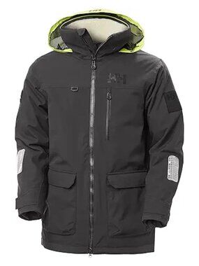 Helly Hansen Arctic Ocean Passage Jacket Small Ebony Black NWT $500 MSRP
